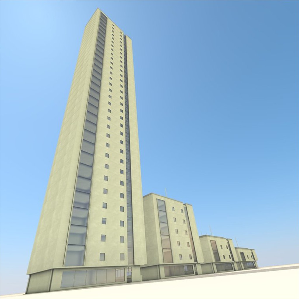Residential Building Set preview image 3